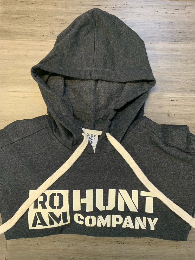 Roam Hunt Hooded Sweatshirt- Charcoal